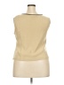 Perceptions 100% Polyester Tan Sleeveless Blouse Size 18 - photo 2