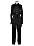 Cinq à Sept 100% Cupro Solid Black Jumpsuit Size XS - photo 1