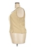 Perceptions 100% Polyester Tan Sleeveless Blouse Size 18 - photo 5