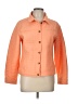Natalie & Me 100% Polyester Solid Orange Jacket Size L - photo 1