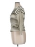 Hayden Stripes Ivory Turtleneck Sweater Size XL - photo 5