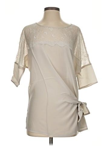 Gold Hawk Short Sleeve Blouse (view 1)
