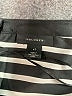 Halogen 100% Polyester Stripes Black Long Sleeve Blouse Size XL - photo 7