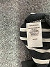 Halogen 100% Polyester Stripes Black Long Sleeve Blouse Size XL - photo 8