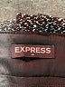 Express Outlet 100% Polyester Animal Print Gray Casual Pants Size 10 - photo 7