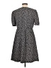 Lark & Ro Polka Dots Gray Casual Dress Size 12 - photo 2