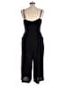Adelyn Rae 100% Polyester Solid Black Jumpsuit Size L - photo 2