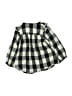Crewcuts Checkered-gingham Black Long Sleeve Blouse Size 3 - photo 2