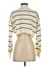 Unbranded Stripes Ivory Pullover Sweater Size S - photo 2