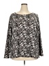 Mario Serrani Gray Long Sleeve Blouse Size XXL - photo 1