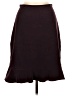 Inclinations Solid Burgundy Formal Skirt Size 6 (petite) - photo 1