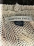 American Eagle Outfitters 100% Cotton Stripes Ivory Pullover Sweater Size L - photo 7
