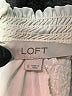Ann Taylor LOFT 100% Polyester Ivory Long Sleeve Blouse Size S - photo 7