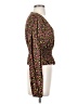 AFRM 100% Rayon Brown Long Sleeve Blouse Size S - photo 4