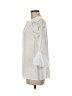 Shein 100% Polyester White 3/4 Sleeve Blouse Size 8 - 10 - photo 5