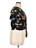 Mudd 100% Rayon Black Short Sleeve Blouse Size XL - photo 4