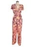 B.O.G Collective 100% Polyester Paisley Pink Jumpsuit Size L - photo 1