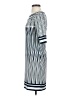 Max Studio Stripes Blue Casual Dress Size XS - photo 5