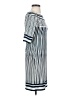 Max Studio Stripes Blue Casual Dress Size XS - photo 4