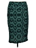 Lularoe Chevron-herringbone Teal Formal Skirt Size L - photo 2