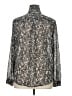 MICHAEL Michael Kors 100% Polyester Paisley Gray Long Sleeve Blouse Size XL - photo 2