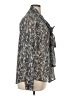 MICHAEL Michael Kors 100% Polyester Paisley Gray Long Sleeve Blouse Size XL - photo 4