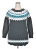 Unbranded 100% Polyester Gray Pullover Sweater Size XXL - photo 1