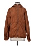 H&M Solid Brown Windbreaker Size S - photo 1