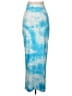 Unbranded Tie-dye Blue Casual Skirt Size M (estimated) - photo 2