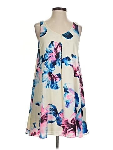 Aqua Casual Dress (view 1)