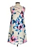 Aqua 100% Polyester Tropical Blue Casual Dress Size XS - photo 2