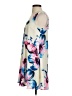 Aqua 100% Polyester Tropical Blue Casual Dress Size XS - photo 5