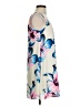 Aqua 100% Polyester Tropical Blue Casual Dress Size XS - photo 4