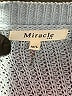 Miracle Color Block Blue Pullover Sweater Size M - photo 7