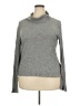 Ambiance Gray Turtleneck Sweater Size 3X - photo 1