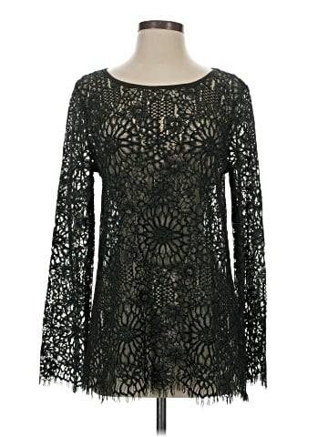 Gold Hawk Long Sleeve Blouse (view 1)
