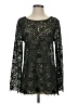 Gold Hawk Black Long Sleeve Blouse Size S - photo 1