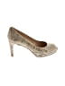 Stuart Weitzman Animal Print Gold Tan Sandals Size 9 (narrow) - photo 1