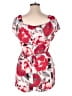 Cupcakes & Cashmere 100% Viscose Red Romper Size XL - photo 2
