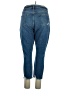 FRAME 100% Cotton Solid Blue Jeans Size 33 waist - photo 2