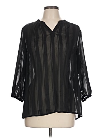 I Heart Ronson 3/4 Sleeve Blouse (view 1)