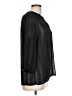I Heart Ronson 100% Polyester Black 3/4 Sleeve Blouse Size L - photo 4