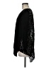 Joie Solid Floral Black Long Sleeve Top Size M - photo 5
