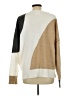 Blu Pepper Color Block Tan Pullover Sweater Size L - photo 2