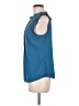 Allegra K 100% Polyester Blue Sleeveless Blouse Size M - photo 5