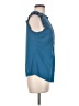 Allegra K 100% Polyester Blue Sleeveless Blouse Size M - photo 4
