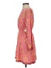 Universal Thread Print Pink Casual Dress Size XS - photo 5
