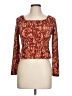 Love, Fire 100% Polyester Red Long Sleeve Blouse Size L - photo 1