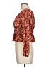 Love, Fire 100% Polyester Red Long Sleeve Blouse Size L - photo 5