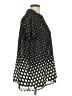Only Necessities Polka Dots Black Short Sleeve Blouse Size 14 - 16 - photo 4